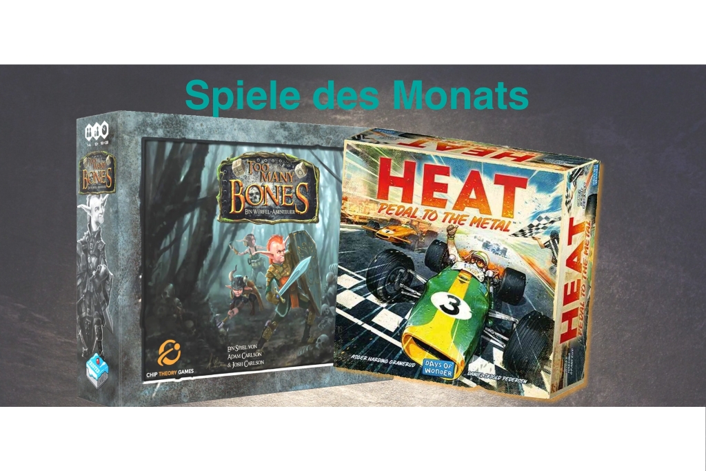 Banner Spiele des Monats Juli 2023